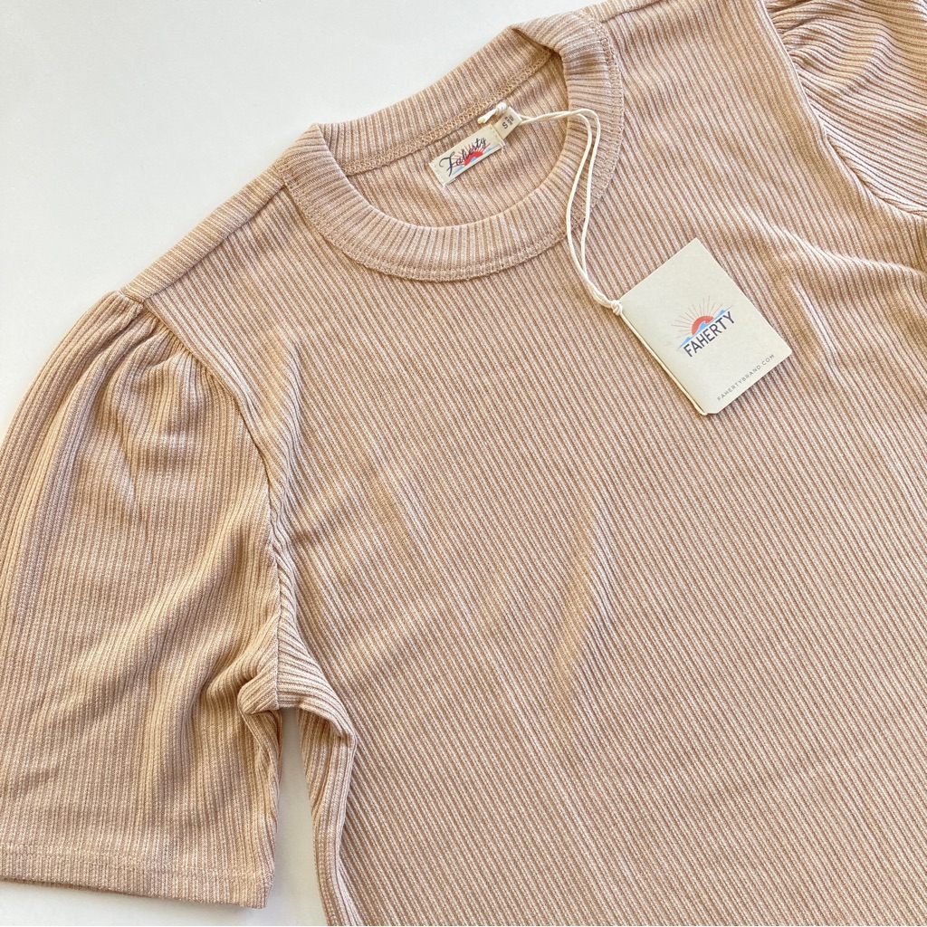 Faherty Ribbed Tee